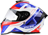 ViPER RS-55 Full Face Motorcycle Helmet - Patriot